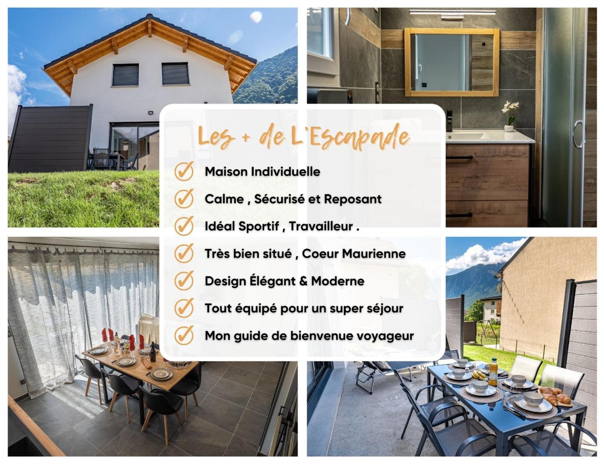 Escapade Mauriennaise Βίλα Saint Avre la Chambre Εξωτερικό φωτογραφία